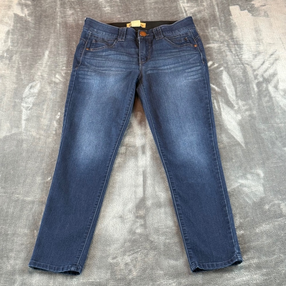 Democracy Ab Solution Skinny Jeans Womens 4 Dark Wash Indigo BN1873BBL8 Denim
